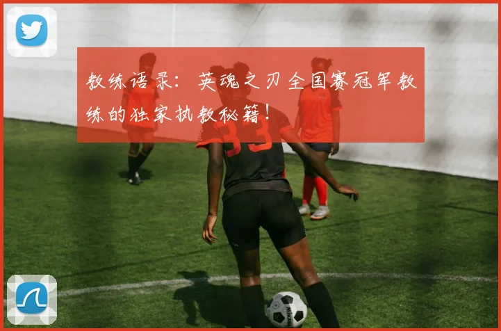 教练语录:英魂之刃全国赛冠军教练的独家执教秘籍!